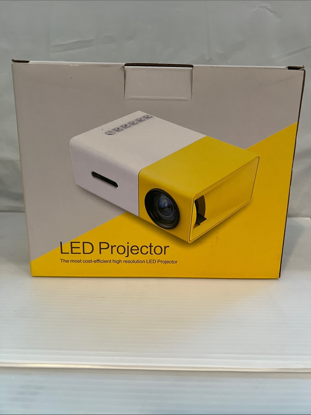 YG-300 Mini LED Portable High Resolution Projector - New in Boxes